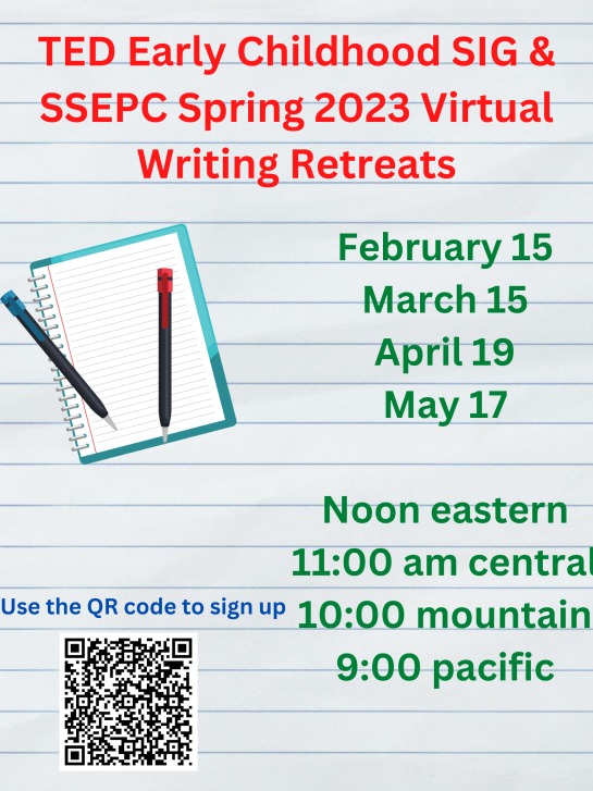 ted virtual writing retreat